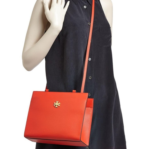 Tory Burch Kira Leather Small Tote Crossbody Bag - Picture 7 of 8